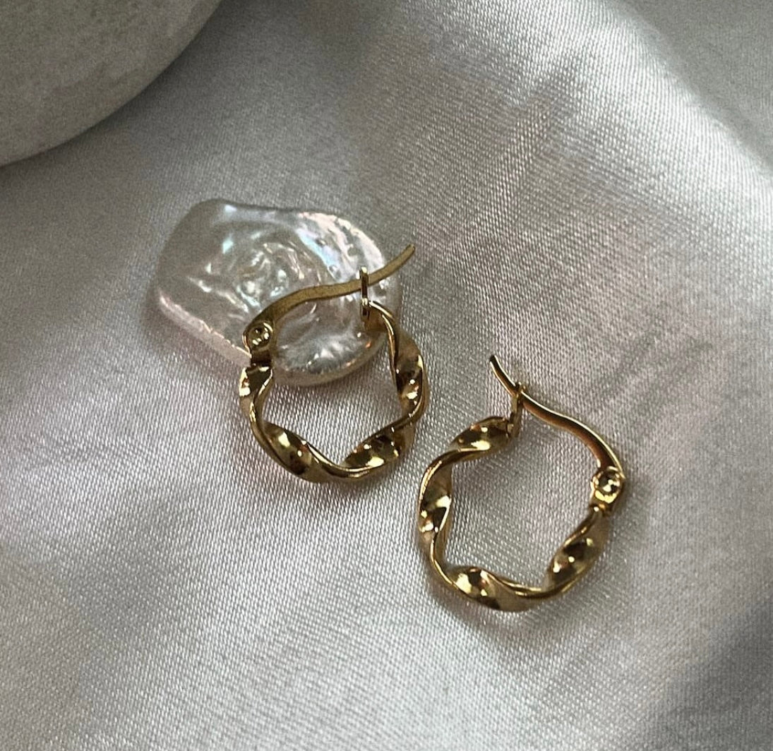 Small Twist Earrings