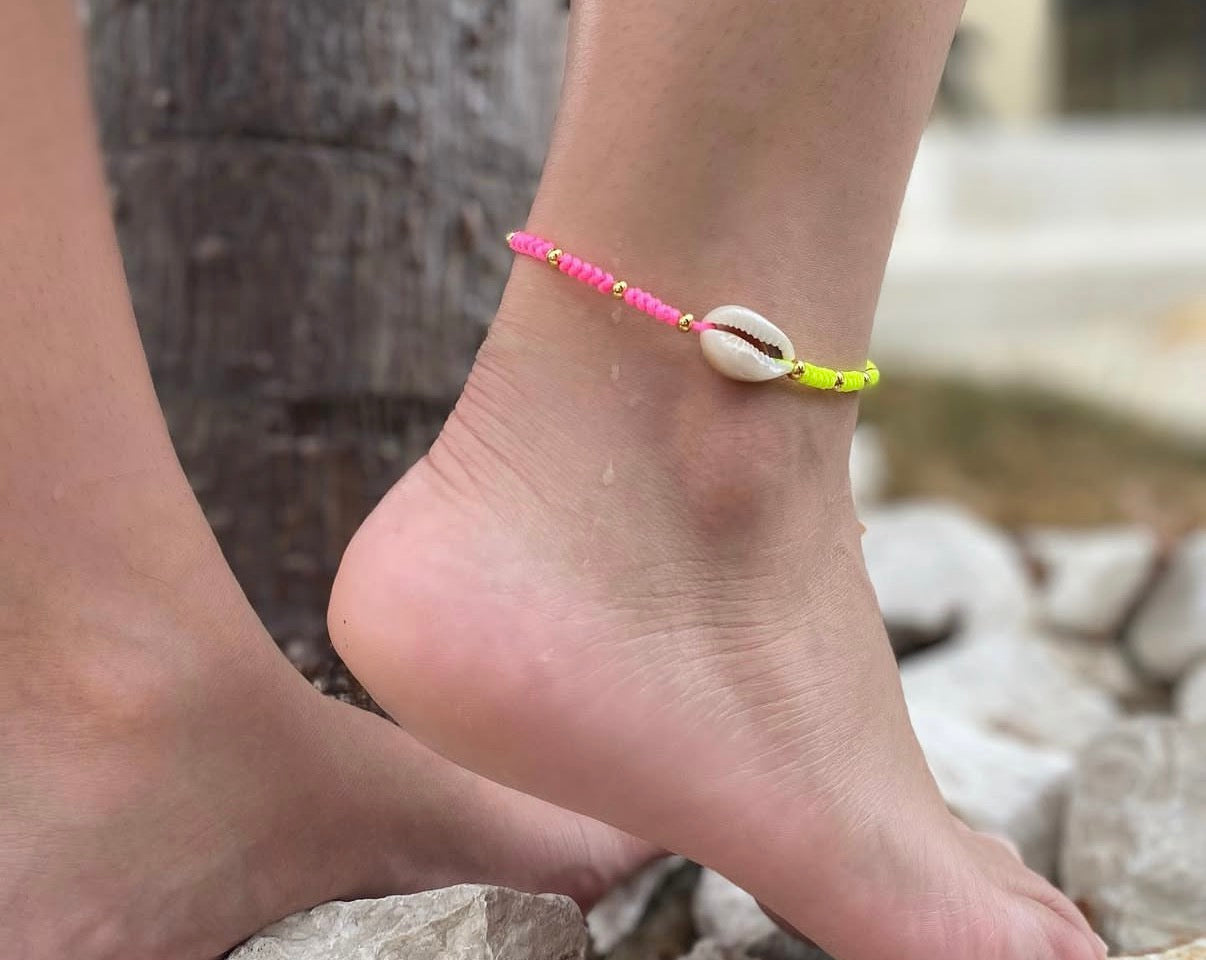 Seashell Anklet