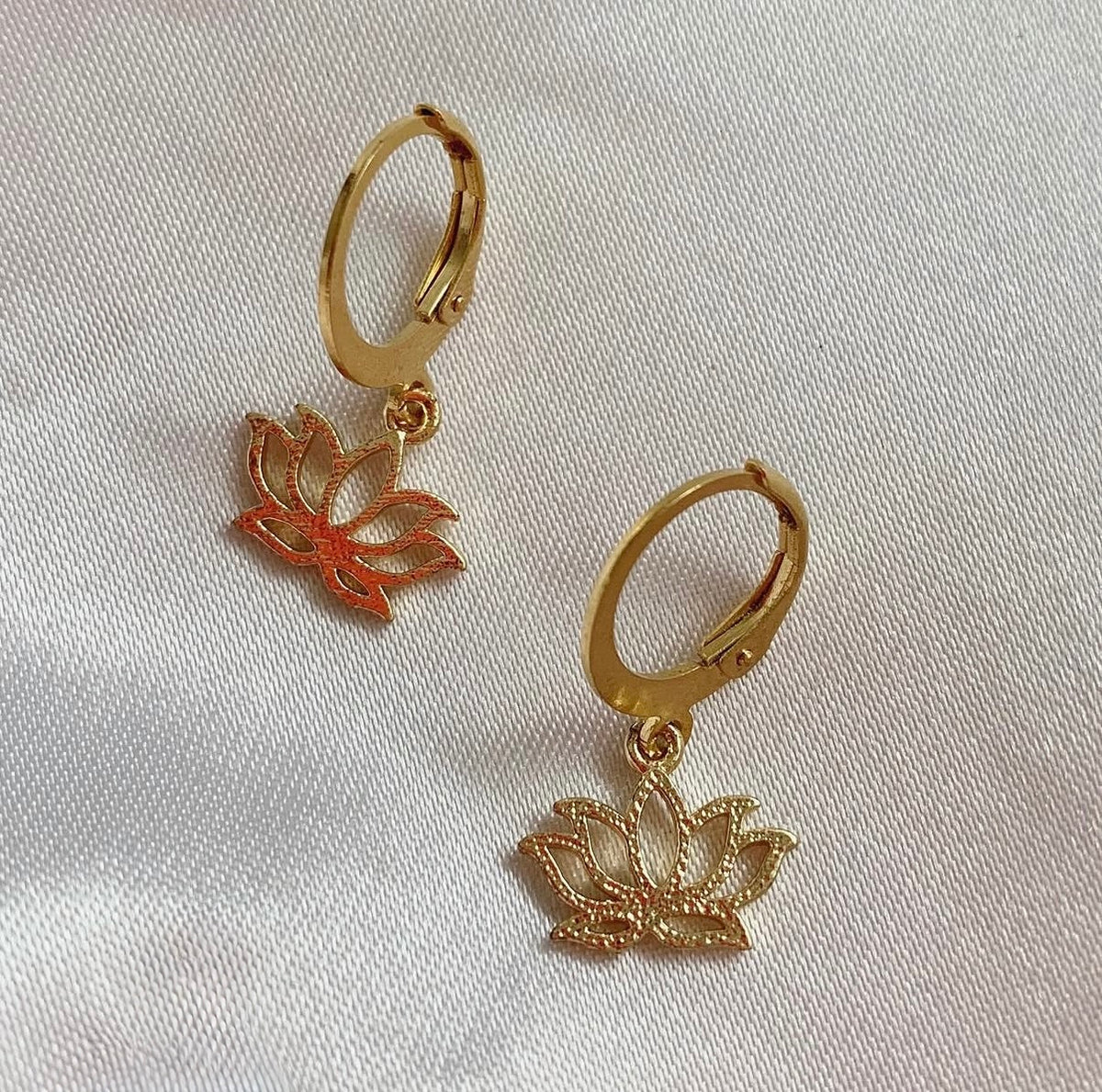 Lotus Earrings